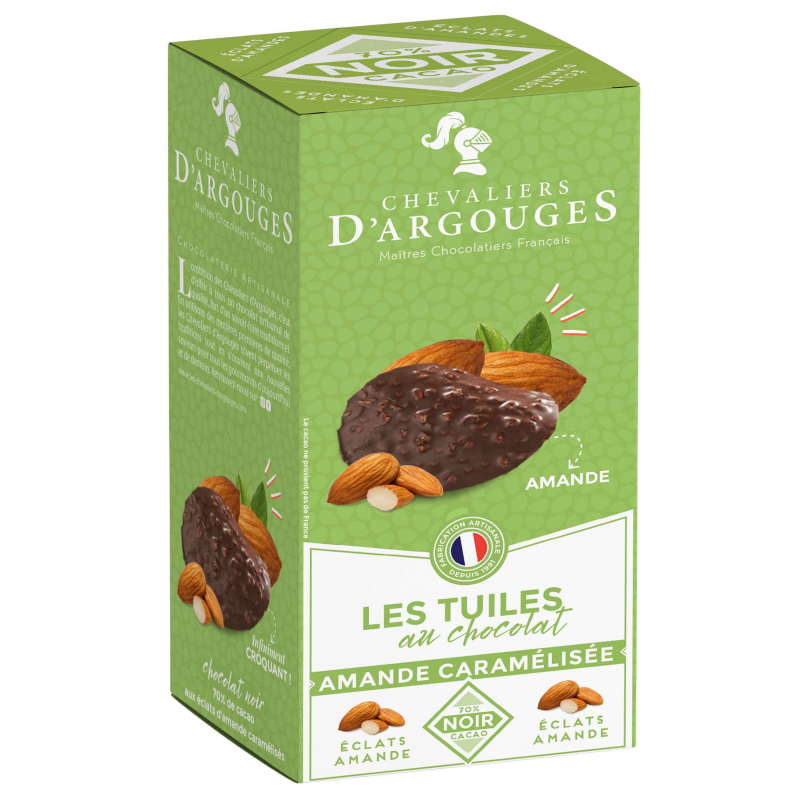 TUILES NOIR ÉCLATS D’AMANDES