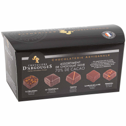 BALLOTIN 18 CHOCOLATS NOIRS