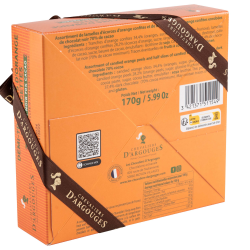 BALLOTIN CADEAU ORANGETTES ET TRANCHES D'ORANGES