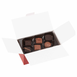 BALLOTIN CADEAU - 18 CHOCOLATS BIO