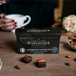 BALLOTIN 18 CHOCOLATS NOIRS